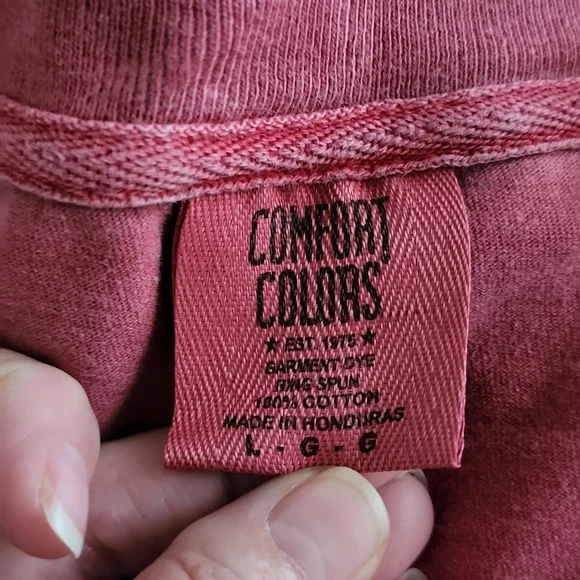 Comfort Colors Men's Fish T-Shirt - Picture 4 of 6